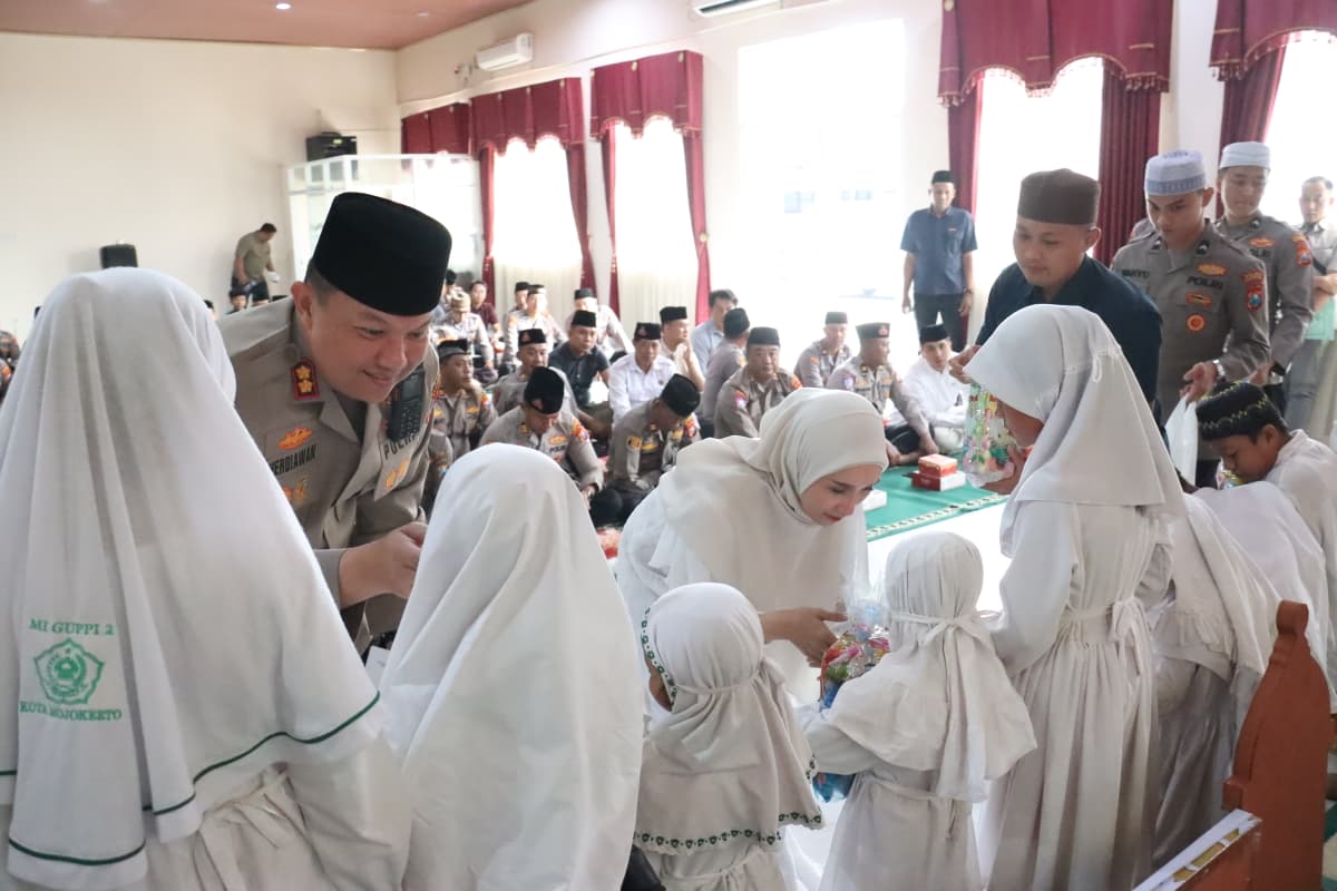 Peringati Isra Mi’raj, Kapolres Mojokerto Kota: Teguhkan Keimanan serta Ketaqwaan Personel Polri